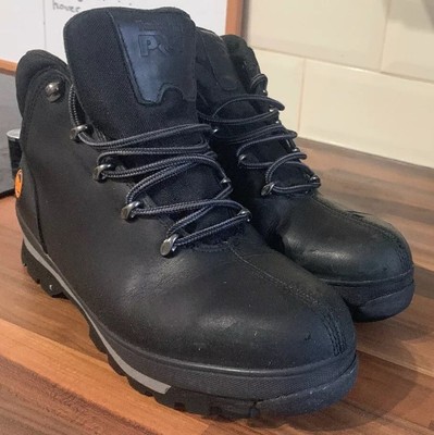 timberland splitrock pro black safety boots